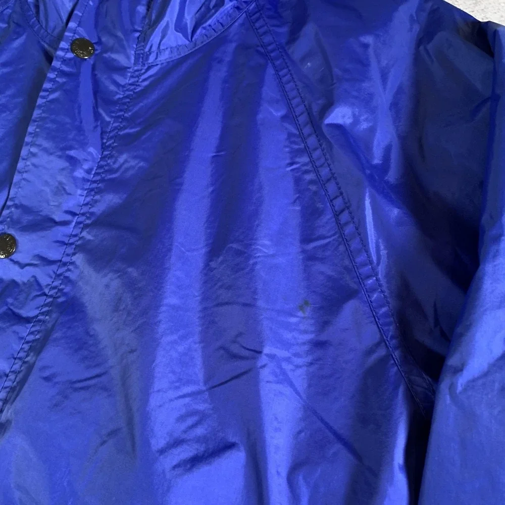 Vintage The‎ North Face Jacket Mens Medium Blue Hooded Gore-Tex Windbreaker USA